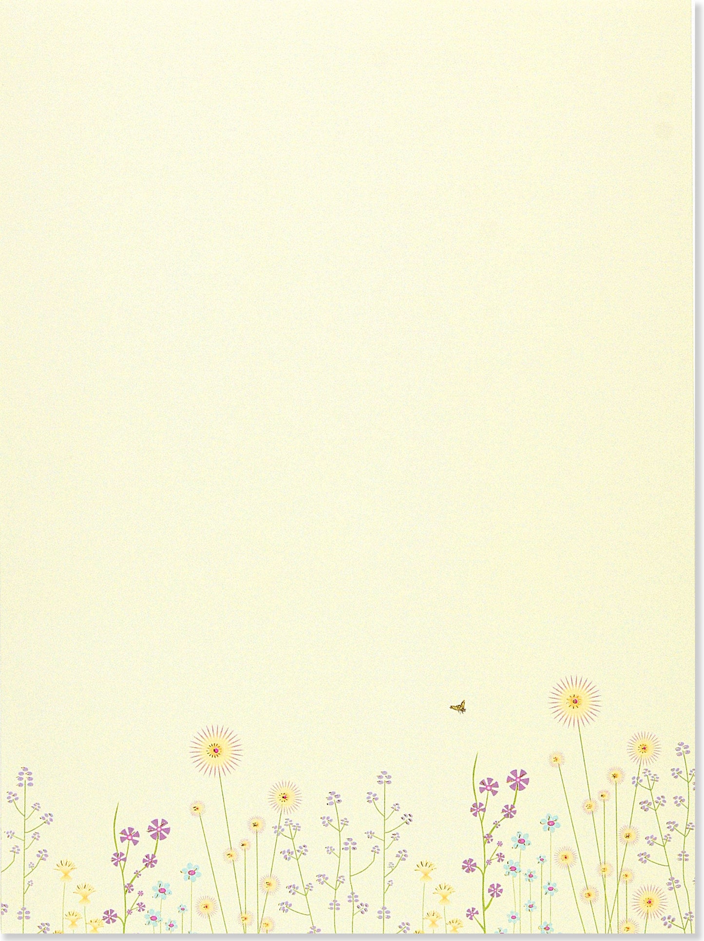 Sparkly Garden Stationery Set