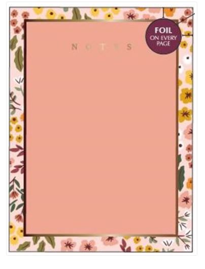 Blush Floral Notepad