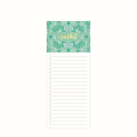 Checklist Magnetic Notepad