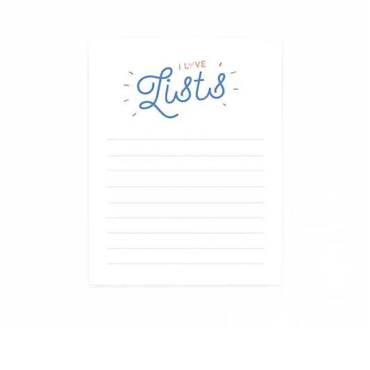 I Love Lists Compact Notepad