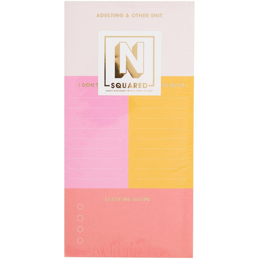 Colorblock List Pad