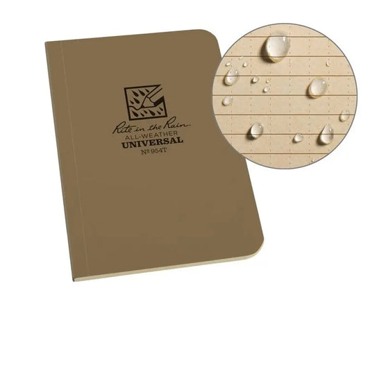 Tan Soft Cover Memo Book