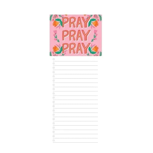 Pray Pray Pray Magnetic Notepad